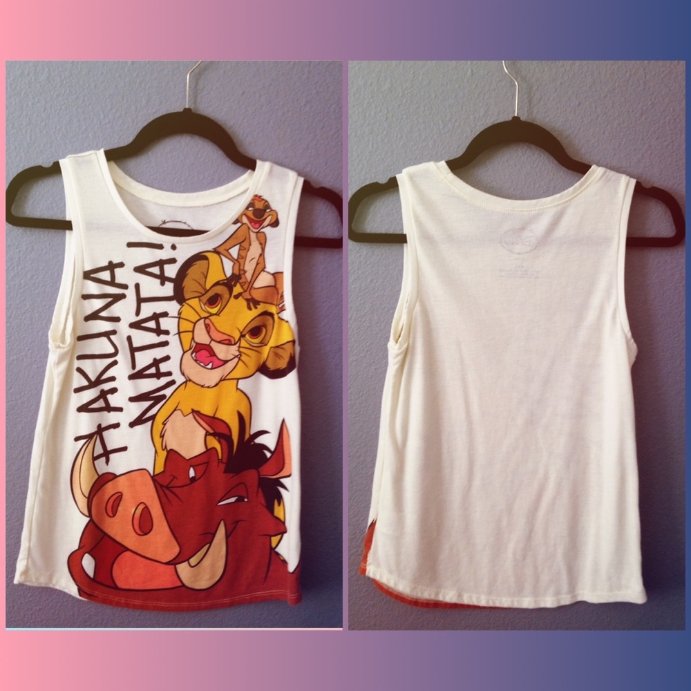 ☀️ Disney muscle tee☀️
